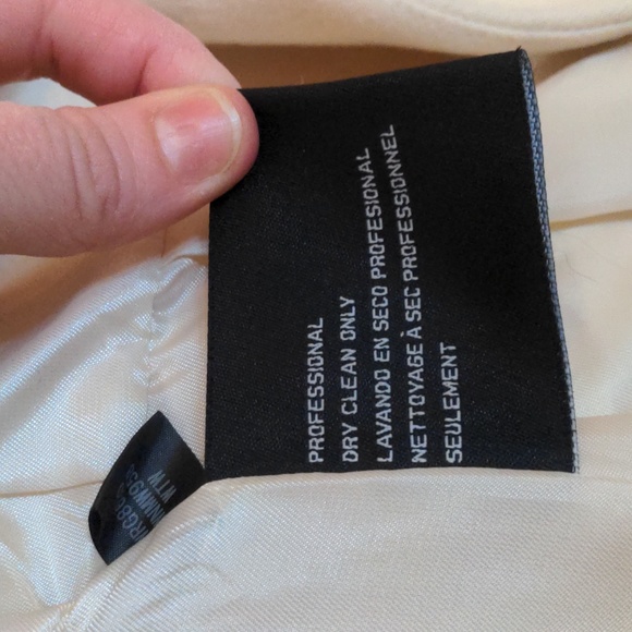 Nine West size 8 lined Wool knee length dress jacket - Picture 11 of 16